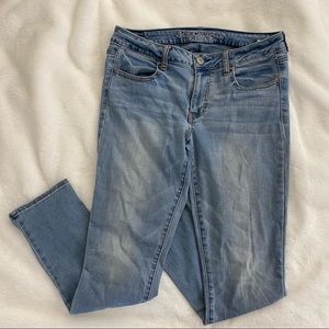 American Eagle Light Blue Jegging